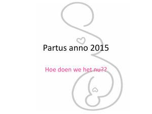 Partus anno 2015