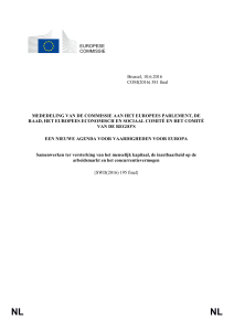 EUROPESE COMMISSIE Brussel, 10.6.2016 COM