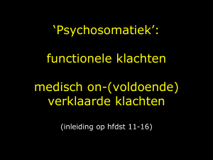 Psychosomatiek