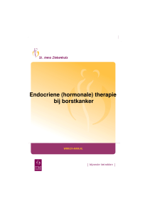 Endocriene (hormonale) therapie bij borstkanker