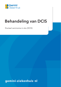 Behandeling van DCIS Den Helder