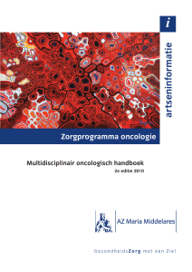 Multidisciplinair oncologisch handboek