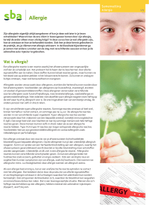 Allergie - SBA web