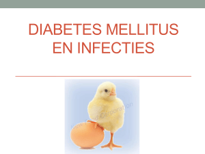 Diabetes mellitus en infecties