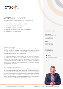 CYSO | Managed Hosting