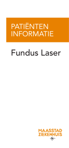 Fundus Laser - Maasstad Ziekenhuis