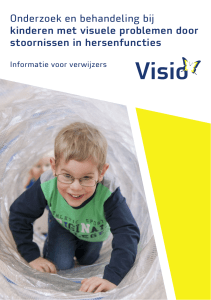 Onderzoek en behandeling bij kinderen met visuele problemen door