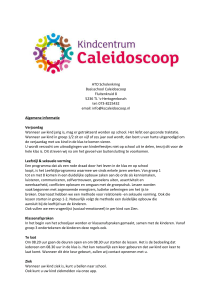 Groep 4 - KC Caleidoscoop