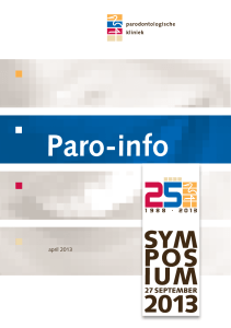 Paro-info - Parodontologische kliniek Den Haag