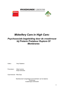 Midwifery Care in High Care