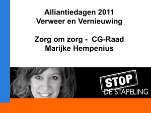 Missie CG-Raad - Stichting CliP
