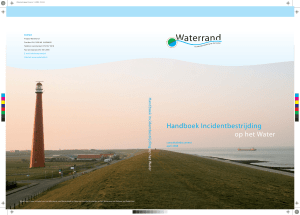 Waterrand Handboek incidentenbestrijding op het water