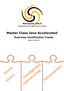 Master Class Java Accelerated
