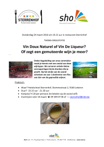 Vin Doux Naturel of Vin De Liqueur? Of zegt een gemuteerde wijn je