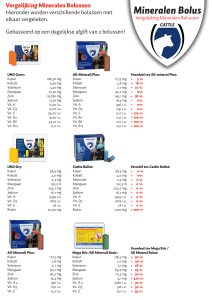 Mineralen Bolus