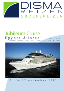 Jubileum Cruise - Beleef Cruisen