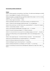 Artikel 1: Ethische aspecten van tax planning