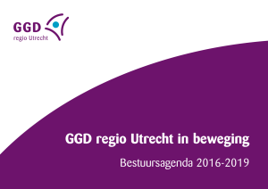 GGD regio Utrecht in beweging