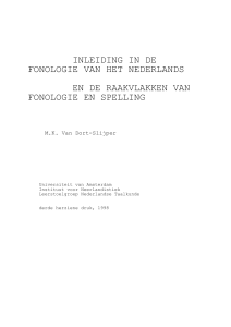 Fonologie van het Nederlands