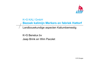 Mastervorlage K+S KALI GmbH