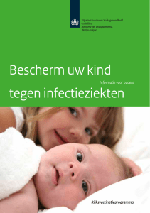 Bescherm uw kind tegen infectieziekten