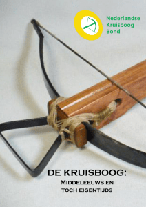 pdf Kruisboog middeleeuws en eigentijds 2014