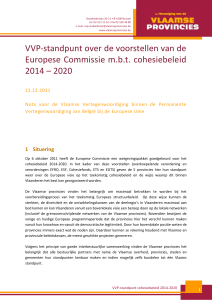 3 VVP-standpunt voorstellen EU-verordeningen 2014-2020