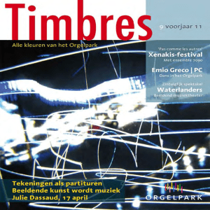 Timbres 9 - voorjaar 2011