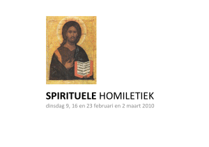 spirituele homiletiek