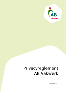Bekijk hier het volledige Privacyreglement van AB Vakwerk