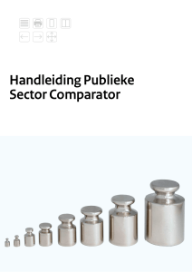 Handleiding Publieke Sector Comparator