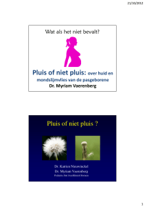 Pluis of niet pluis: over huid en