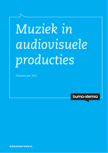 Muziek in audiovisuele producties