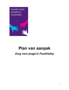 Plan van aanpak - Jeugd FoodValley