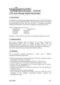 DVM 68 LCD Auto Range Digital Multimeter