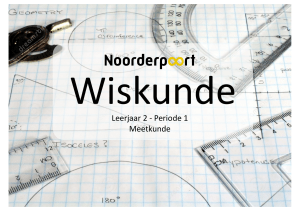 Wiskunde LJ2P1 Meetkunde II