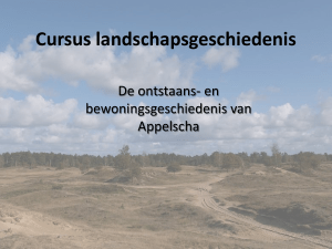 Cursus landschapsgeschiedenis