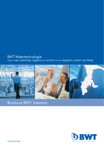 Brochure BWT: Industrie