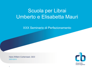 publishers - Scuola per Librai Umberto e Elisabetta Mauri