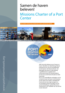 Samen de haven beleven! Missions Charter of a Port Center