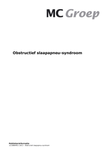 Obstructief slaapapneu-syndroom