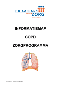 Globale inhoud van het COPD-protocol