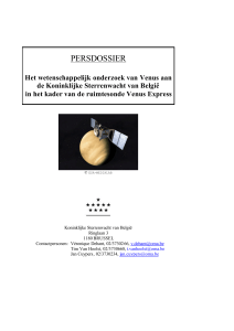 Pers Dossier Venus Express
