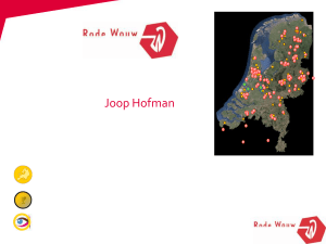 Presentatie Joop Hofman