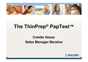 The ThinPrep® PapTest