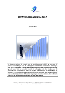 DE WERELDECONOMIE IN 2017