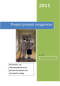 Project primair zorgproces