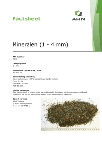Mineralen (1 - 4 mm)