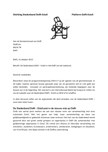 Stichting Stedenband Delft-Estelí Platform Delft-Estelí