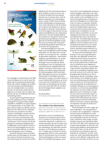34 entomologische berichten - Nederlandse Entomologische